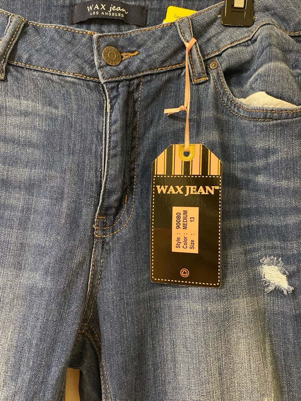 Wax Jean Los Angeles Style 90080 Skinny Jeans Size 13 - Picture 2 of 3